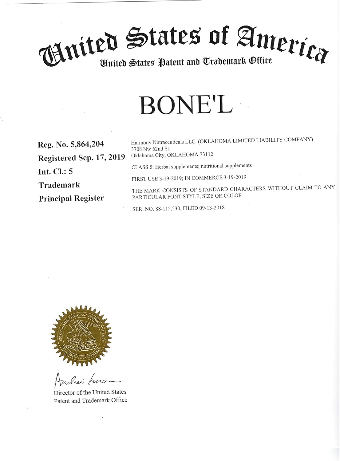 Bone'L - Vegan Capsules for Bone, Nail, and Hair Health - High Potency and Maximum Bio-Activity