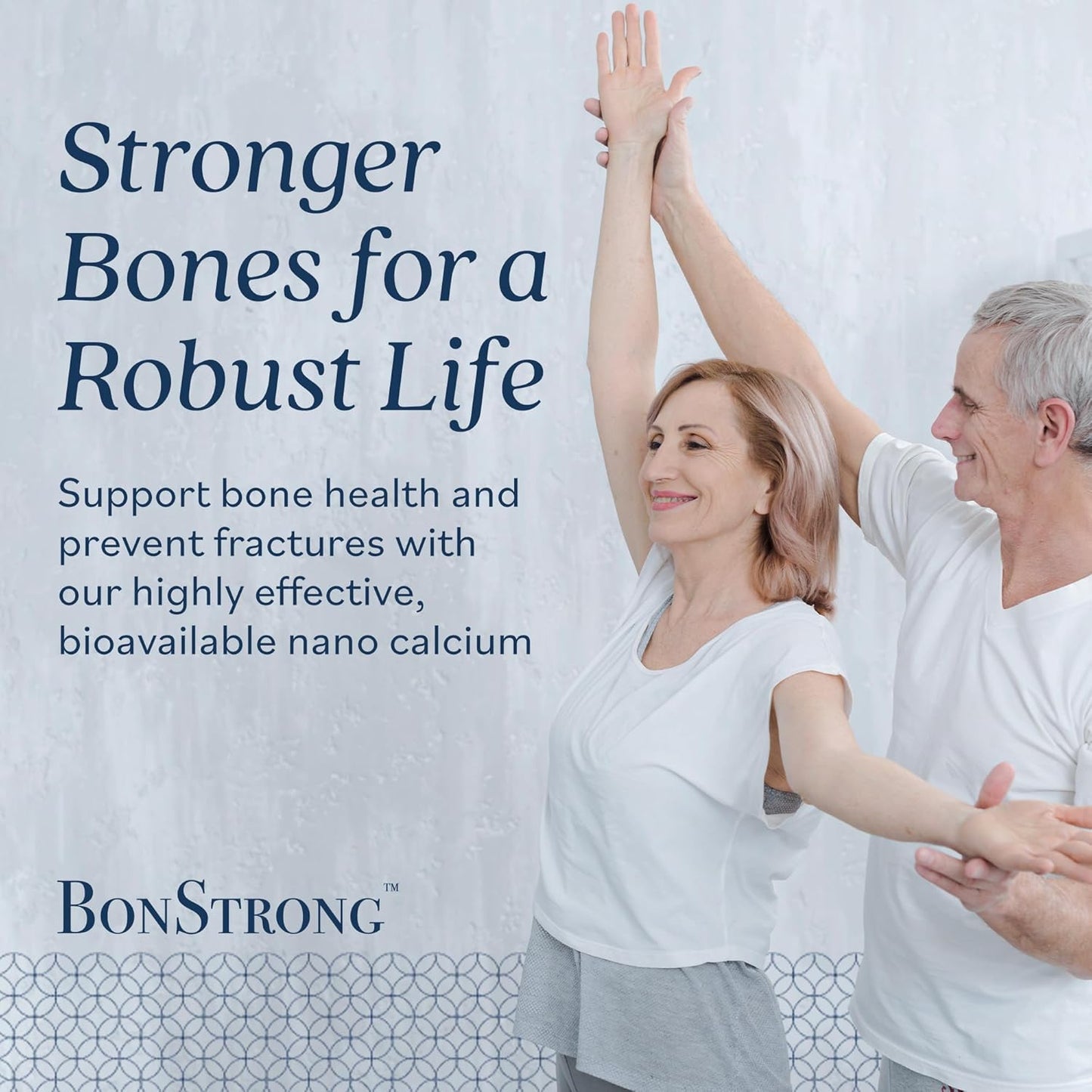 BonStrong Nano Calcium Supplement Capsules with MSM - 3x 120 Capsules for Bone Density, Joint Health, and Nutrient Renewal - USA Made Bone Health Boost