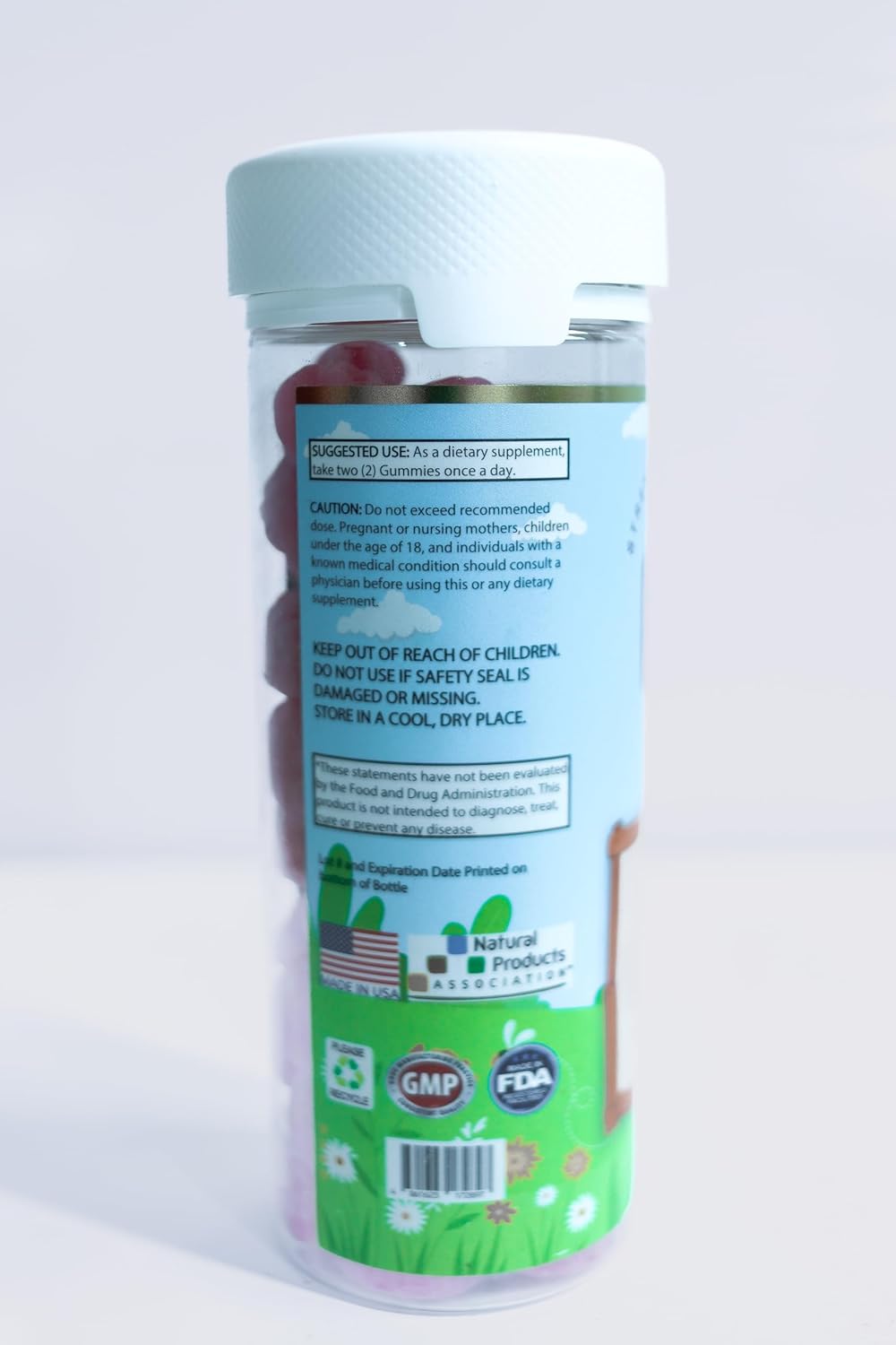 Boost Immunity with Organic Strength Vegan Zinc Pectin Gummies - 50mg Zinc, 455% Daily Intake (60 Count)