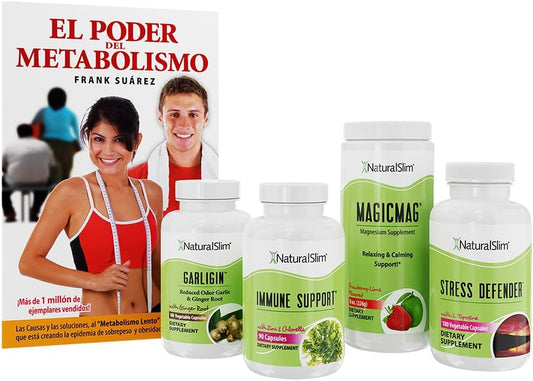 Boost Your Immune System with NaturalSlim Immune Support Kit - Complete Set of Supplements for Healthy Vitamins and Minerals - Enhance Your Body's Natural Defense System