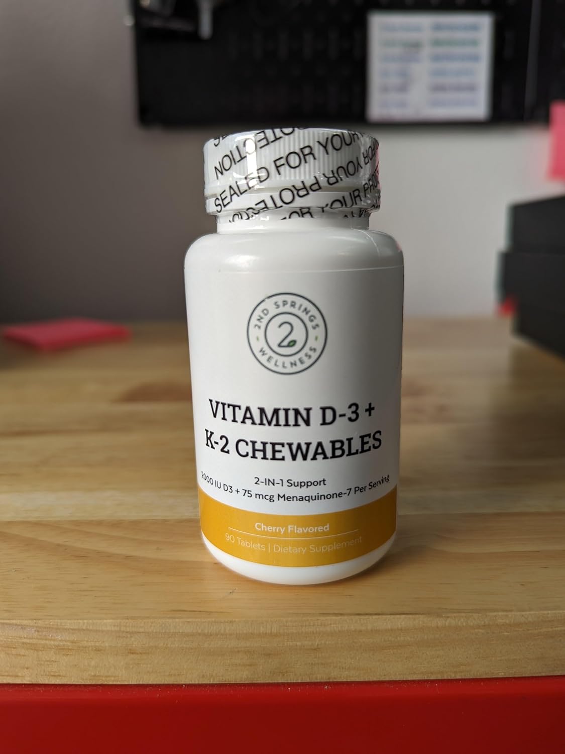 Boost Your Vitality with 2nd Springs Vitamin D3+K2 & Brain Support Complex Bundle