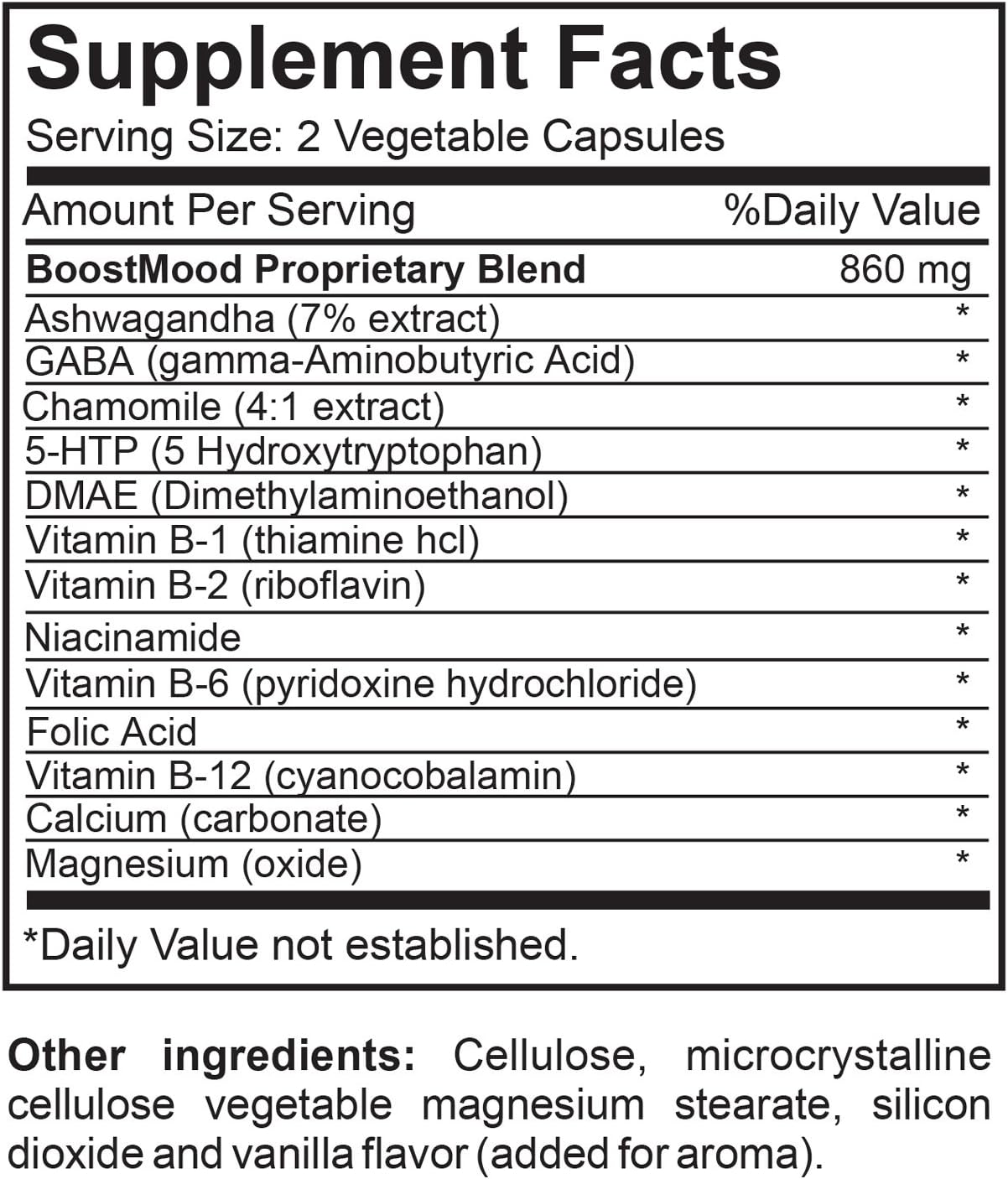 BoostMood Natural Mood Support Supplement for Instant Results