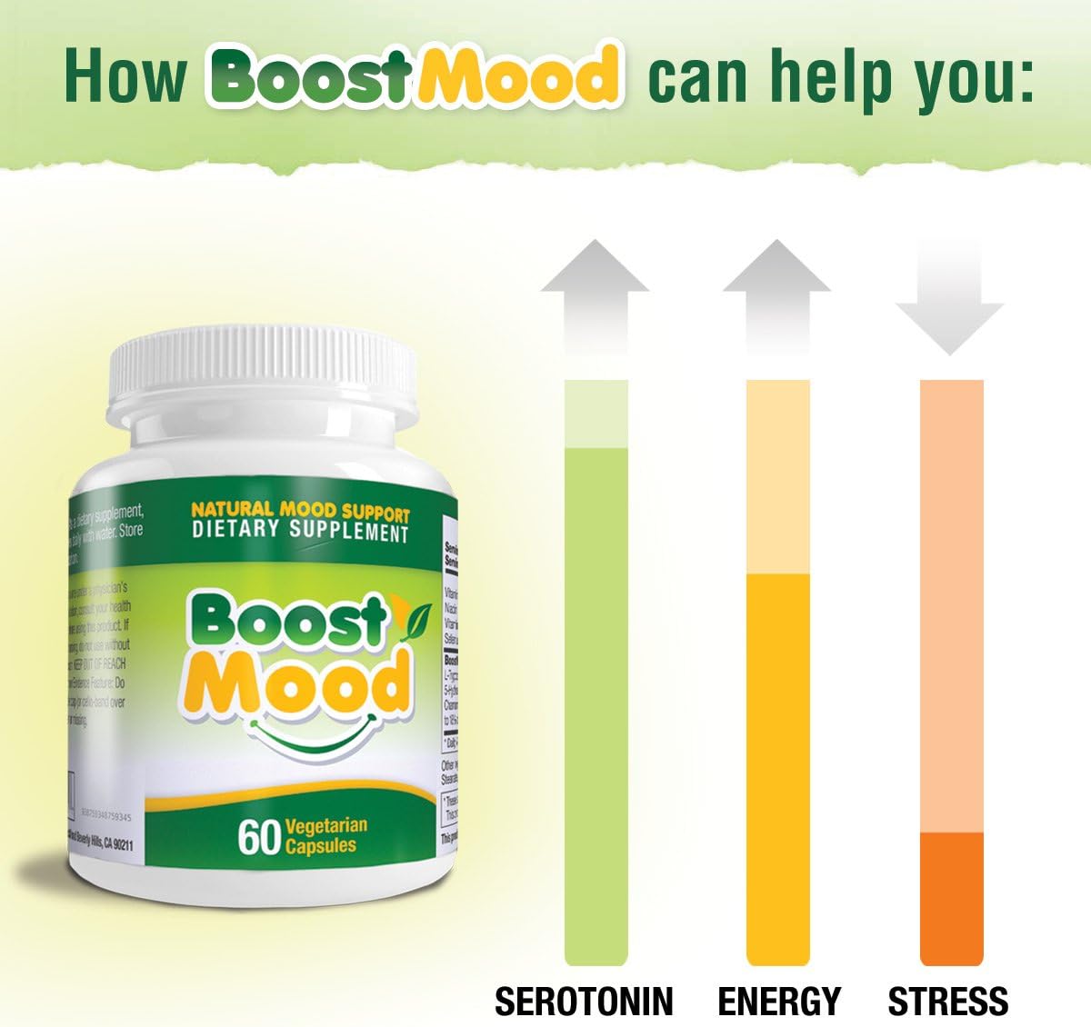 BoostMood Natural Mood Support Supplement for Instant Results