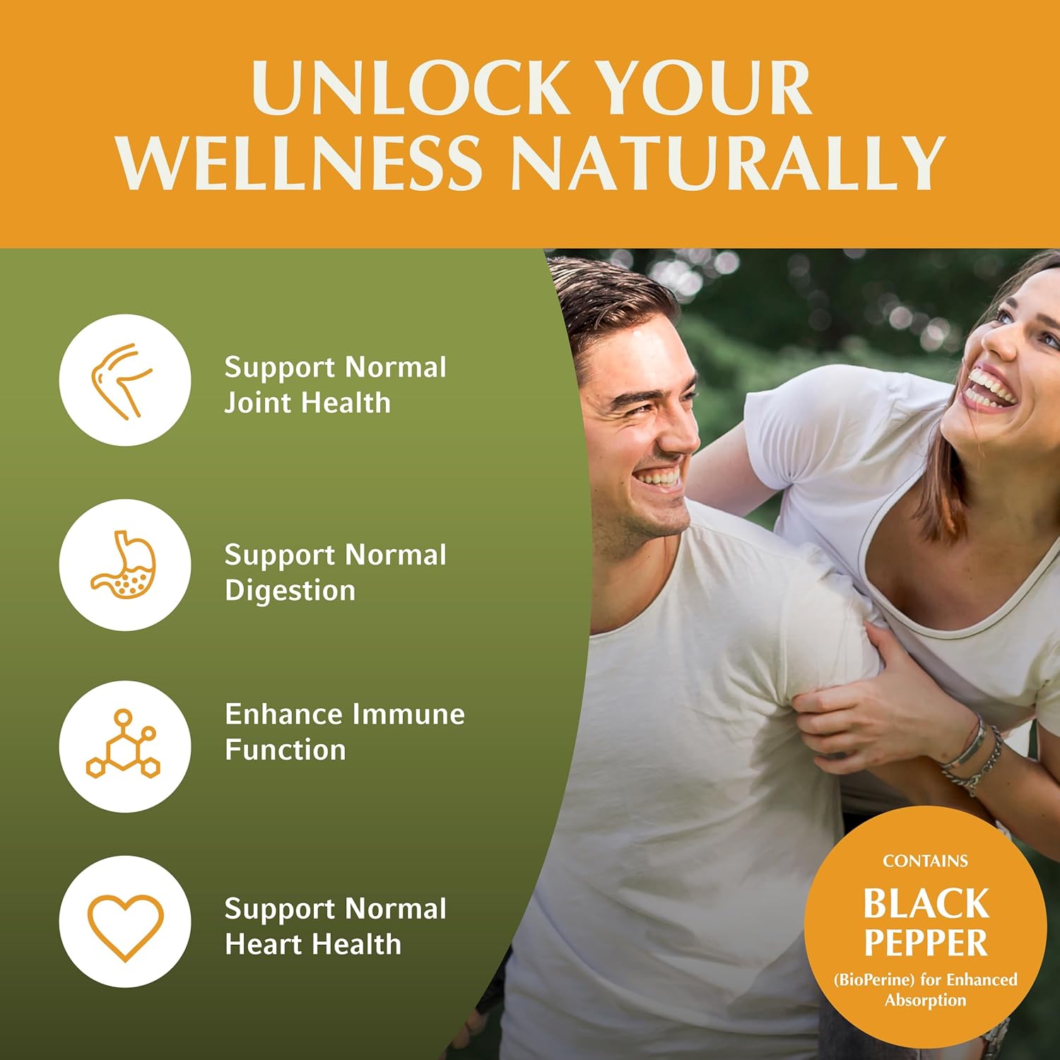 Boswellia Extract Capsules with Frankincense Powder and Bioperene - 120 Capsules by Jiva Botanicals