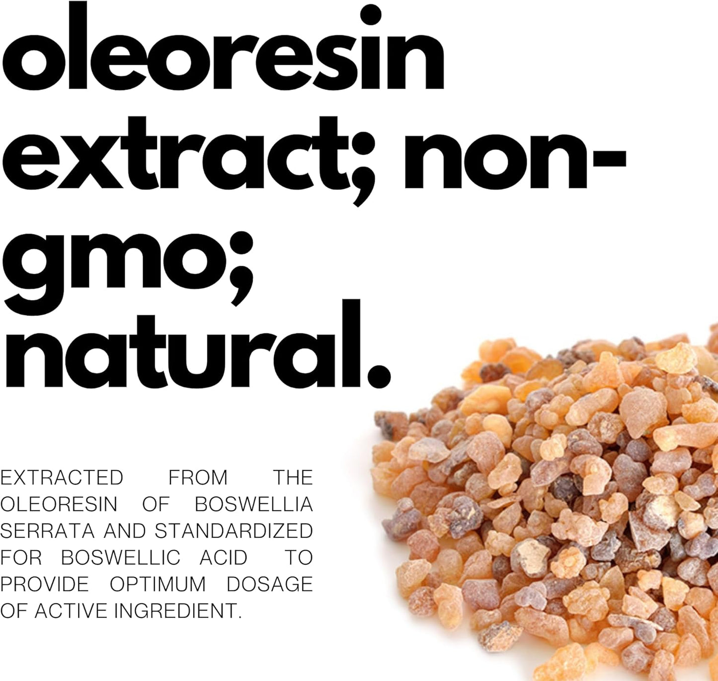 Boswellia Serrata Extract Supplement 500mg - Joint & Muscle Relief - 65% Boswellic Acids - 120 Capsules