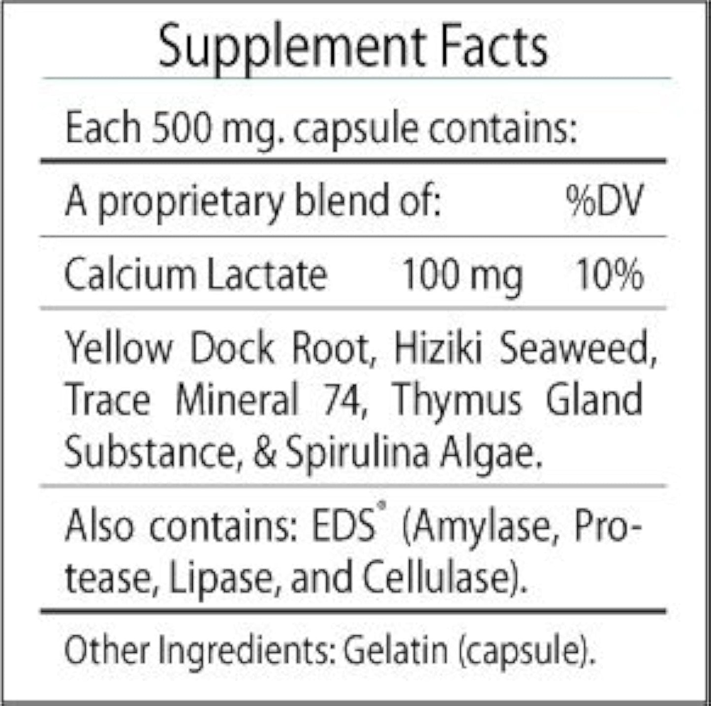 Botanicals Thyroid Health Support Supplement - 90 Veg Capsules for Professional Use