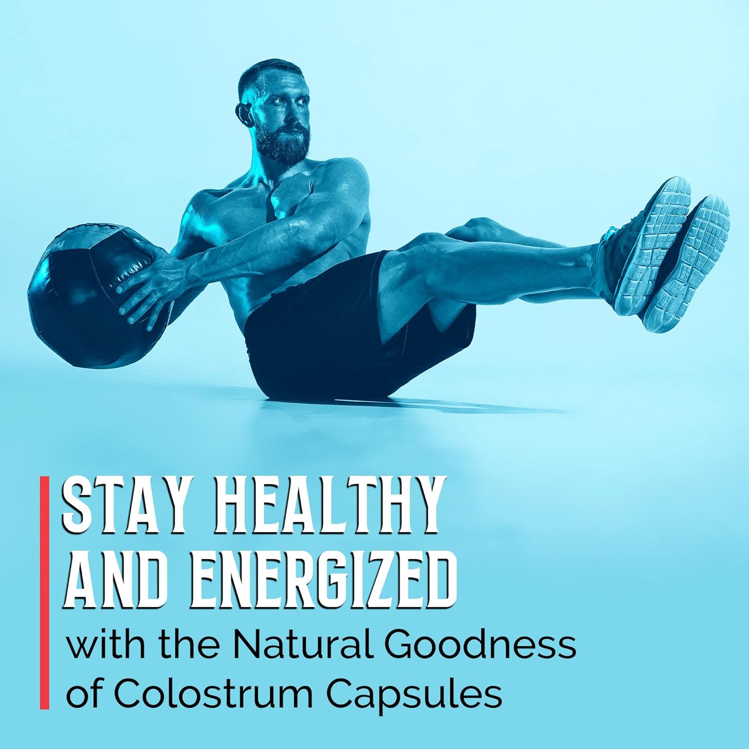 Bovine Colostrum Capsules for Immune Boost & Gut Health - 150 Capsules with Immunoglobulin & Lactoferrin for Diverse Intake - BoostGo Australia