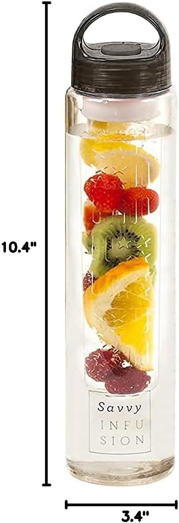 BPA-Free Insulated Fruit Infuser Water Bottle for Women - Reusable Gym Accessory for Sports and Outdoors