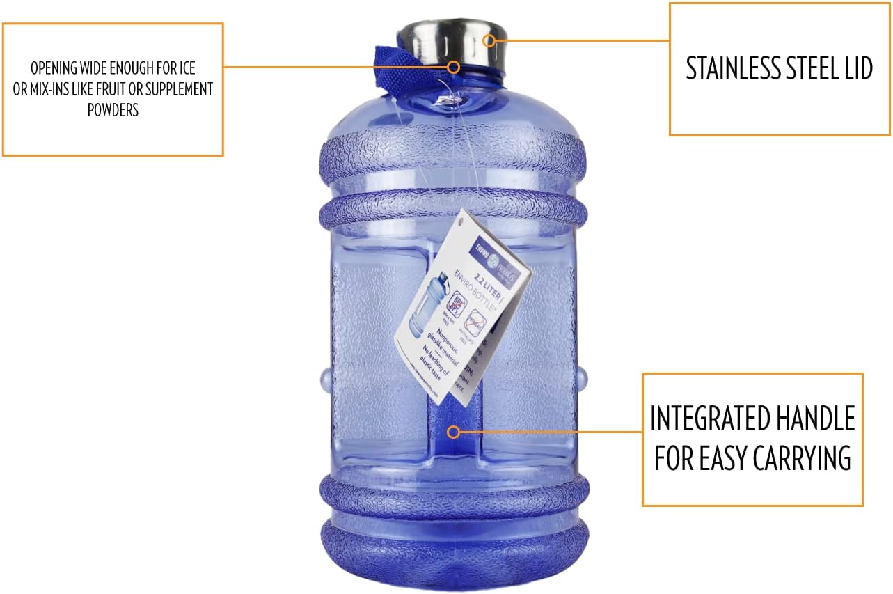 BPA-Free Water Bottle by New Wave Enviro - Eco-Friendly and Reusable