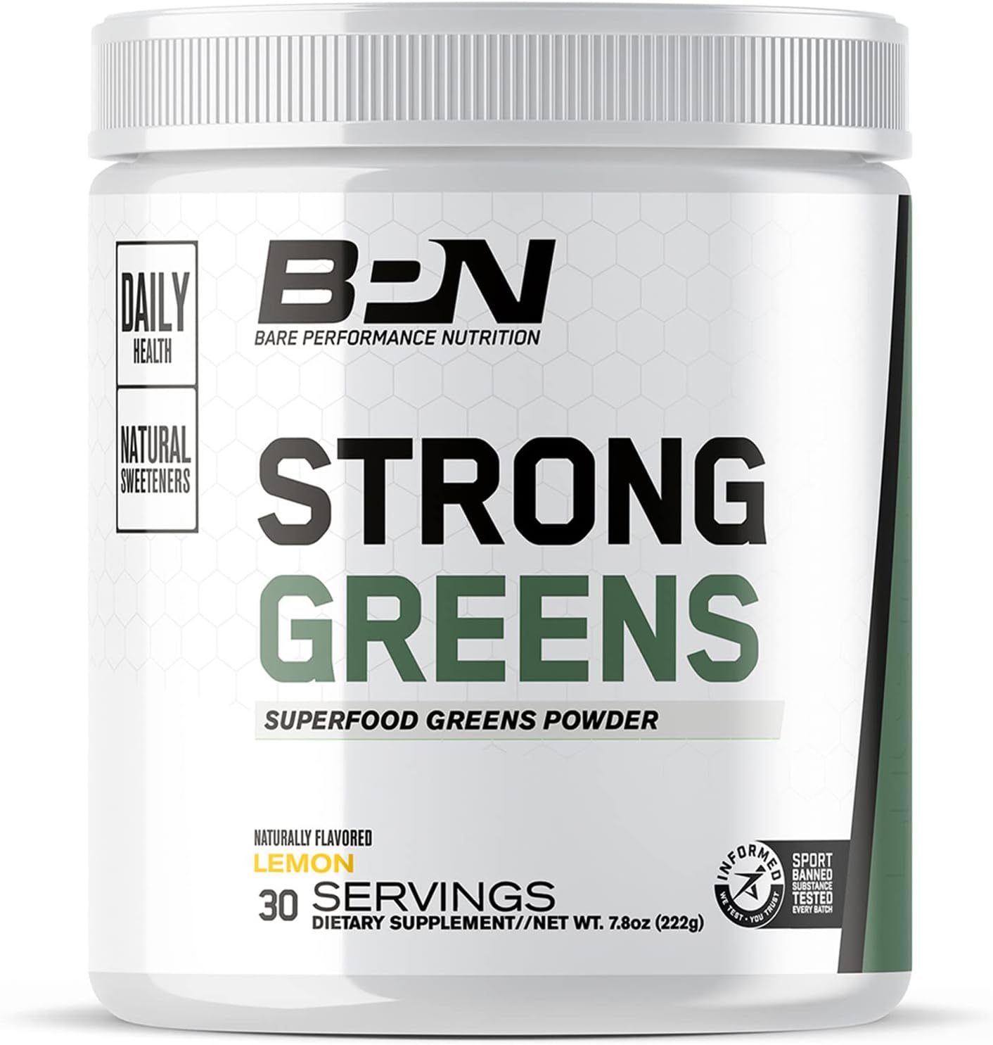 BPN Creatine Monohydrate and Strong Greens Combo Pack for Enhanced Performance