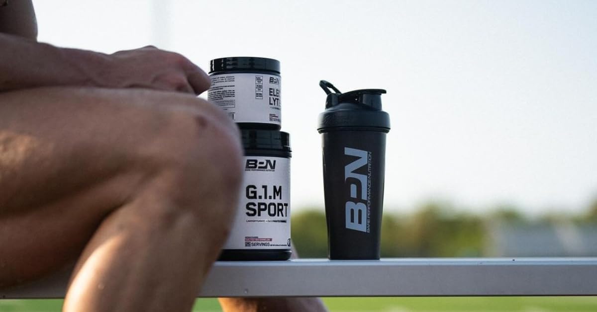 BPN G.1.M Sport Endurance Training Fuel - Lemon Lime, Carbohydrate & Electrolyte Formula, Reduce Fatigue, 25 Servings