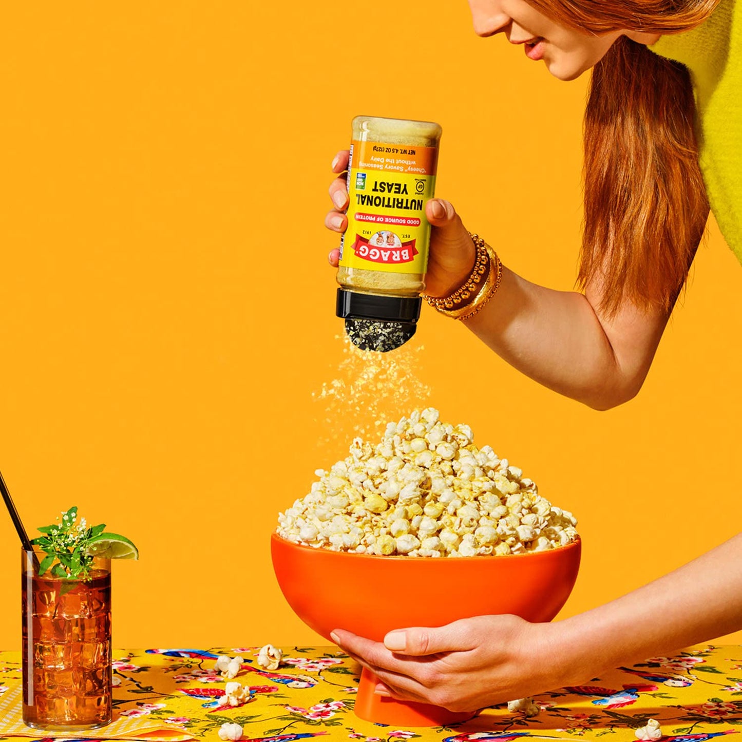 Bragg Nutritional Yeast Seasoning: Vegan, Gluten-Free, High Protein & Vitamin Source - Savory Cheese Substitute - Original Flavor (2 Pack, 4.5oz)