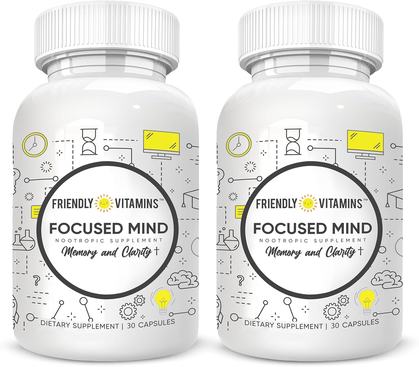 Brain Boost: Memory and Focus Supplements for Adults - Nootropic Brain Pills for Mental Clarity and Concentration