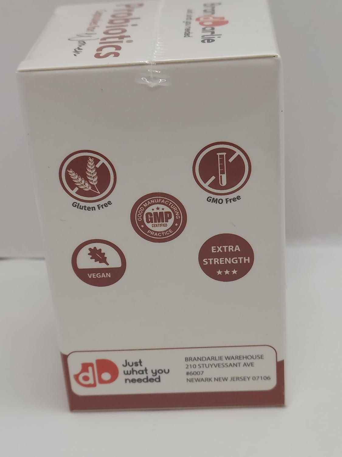 Branddarlie Probiotics Capsules for Women - 50 Billion CFUs with Cranberry & D-Mannose - Promotes Vaginal and Urinary Health - 60 Veggie Caps