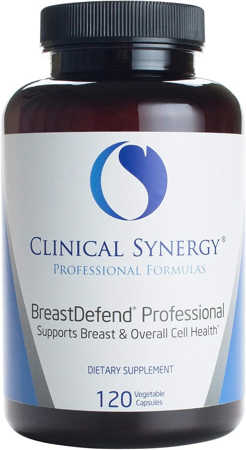 BreastDefend Professional Formula - 120 Capsules for Clinical Synergy