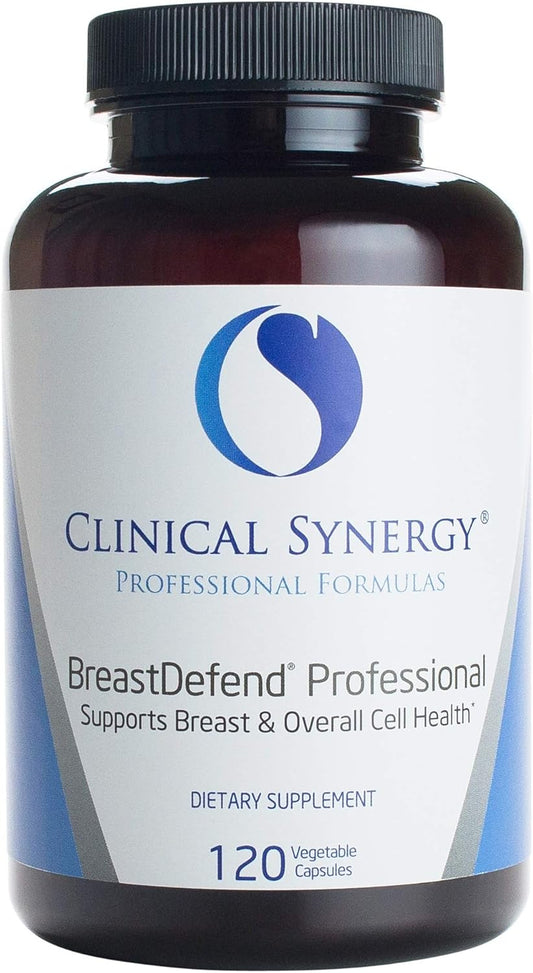 BreastDefend Professional Formula - 120 Capsules for Clinical Synergy