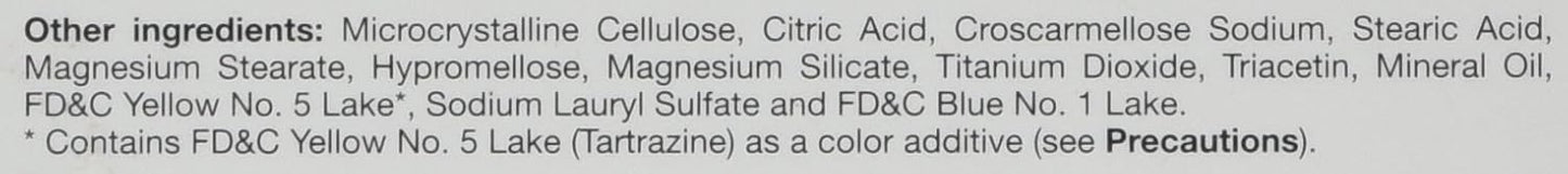 Breckenridge Ferrocite Tablets 100ct - Compare to Hemocyte - 324mg Iron Supplement for Anemia Management