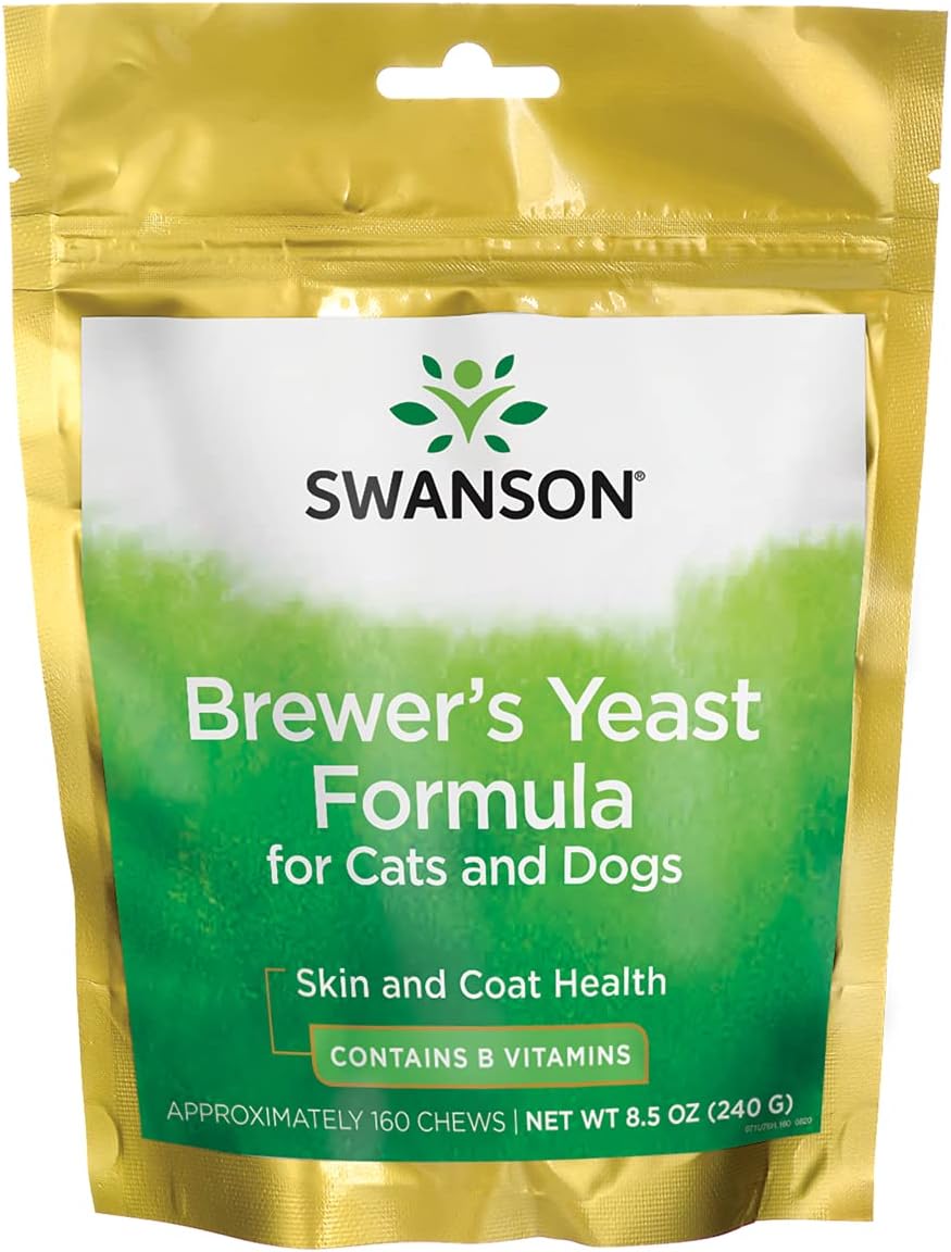 Brewer's Yeast Formula for Cats and Dogs - 160 Chews by Swanson