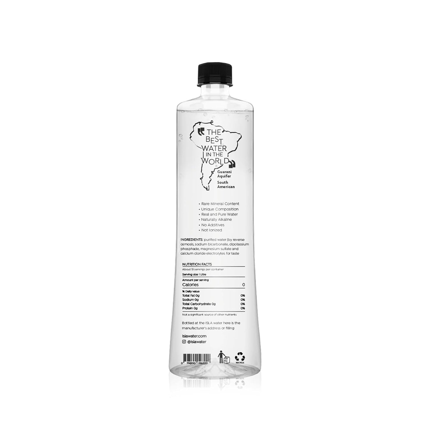 Briggs Alkaline Water 10.3 pH with Rare Minerals, 100% Pure Natural Spring Water - 16.9 oz (500ml) x 24 Pack