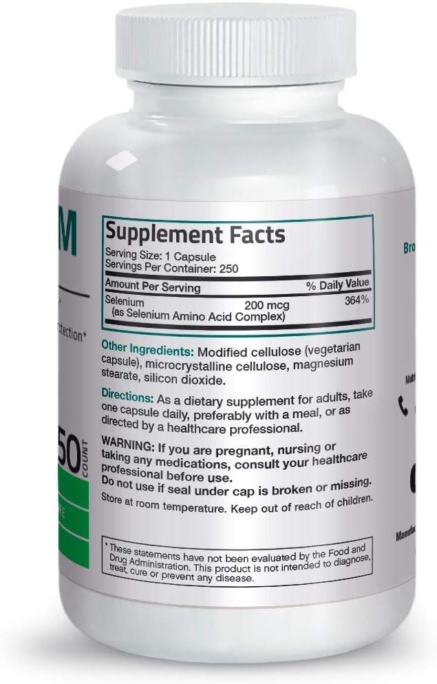 Bronson Probiotic with Prebiotic, Apple Polyphenols, Pineapple Extract, Selenium for Immune, Thyroid, Prostate & Heart Health - 50 Billion CFU
