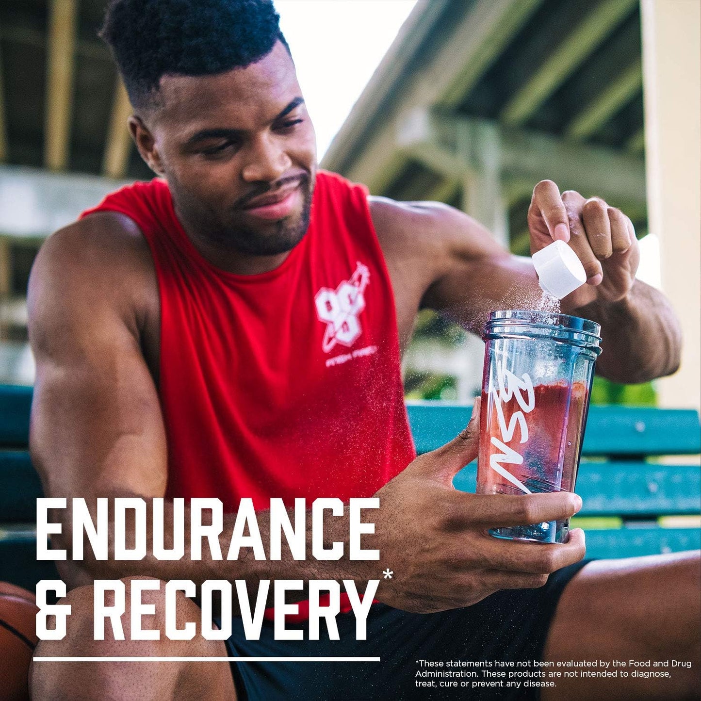 BSN Amino X Fruit Punch Powder - Muscle Recovery & Endurance with BCAAs, 10g Amino Acids, Keto Friendly - 70 Servings