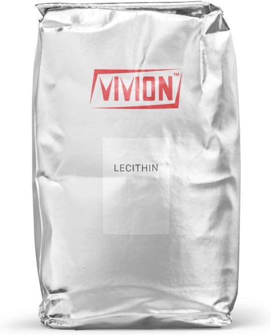 Bulk 20 kg Vivion Soy Lecithin Deoiled Fine Granulated - Pharmaceutical Grade Flow Agent Emulsifier