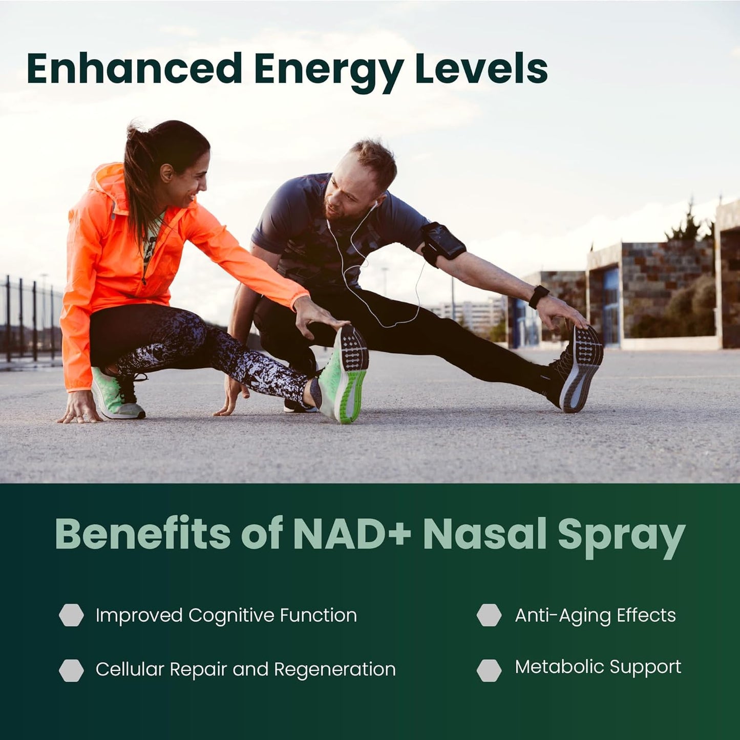Bulk Essentials NAD+ Spray - 100 Sprays, 2.5mg Per Spray for Cellular Energy & Anti-Aging