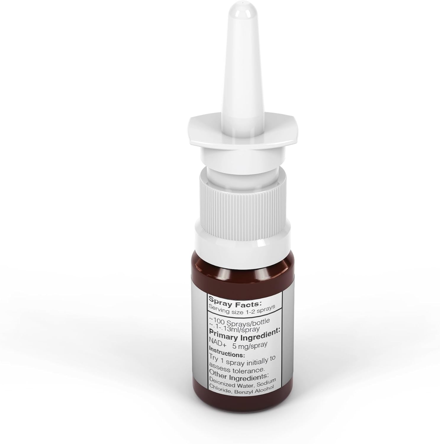 Bulk Essentials NAD+ Spray - 5 mg Per Spray | 100 Sprays | NAD+ Supplement for Cellular Energy, Anti-Aging & Focus