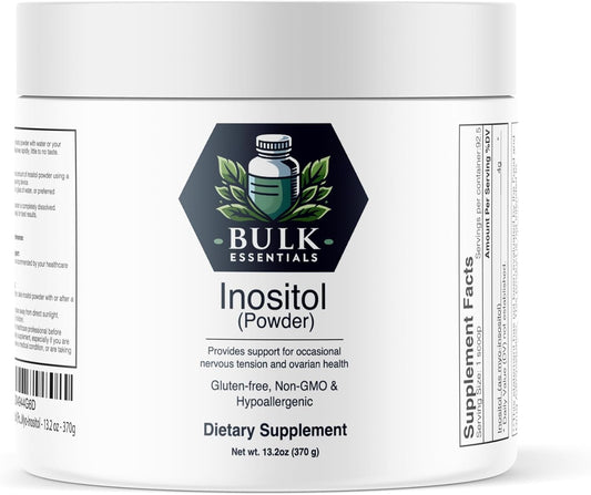 Bulk Myo-Inositol Powder Supplement - 13.2 oz (370g) - Essential Inositol Blend