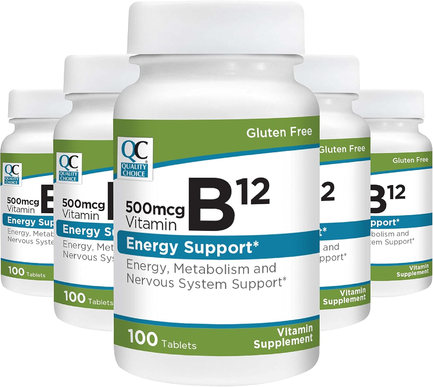 Bulk Pack of 500 MCG Vitamin B12 Tablets - 500 Count - High-Quality Supplement