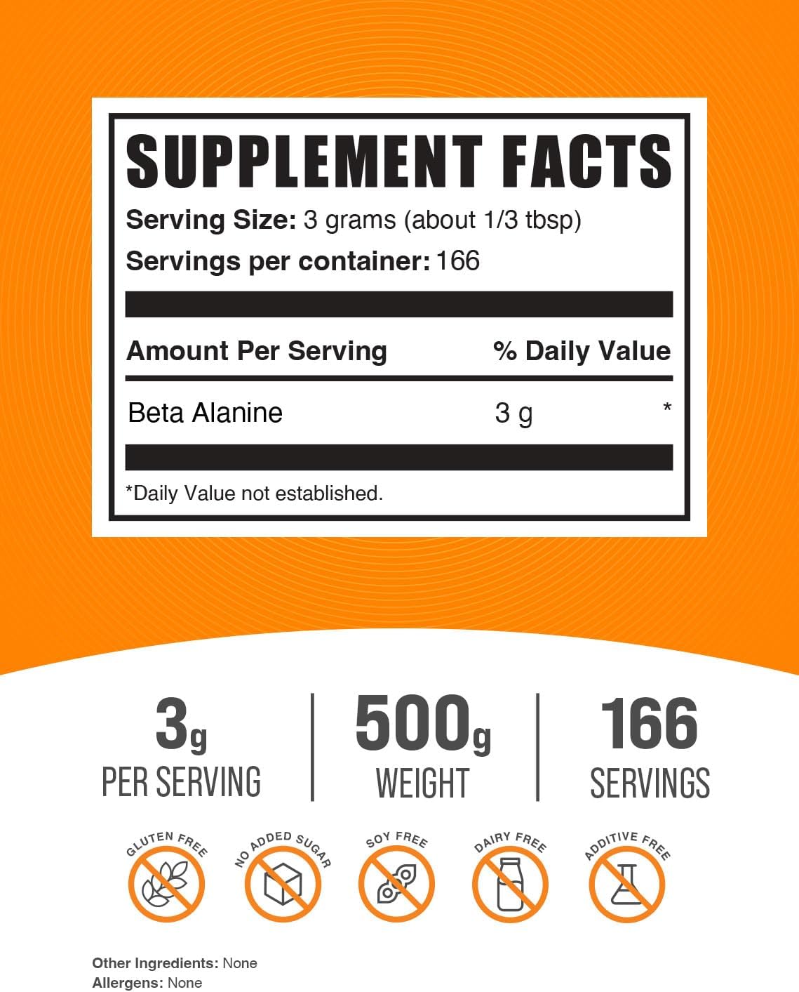 BulkSupplements Creatine and Beta Alanine 500g Bundle Pack