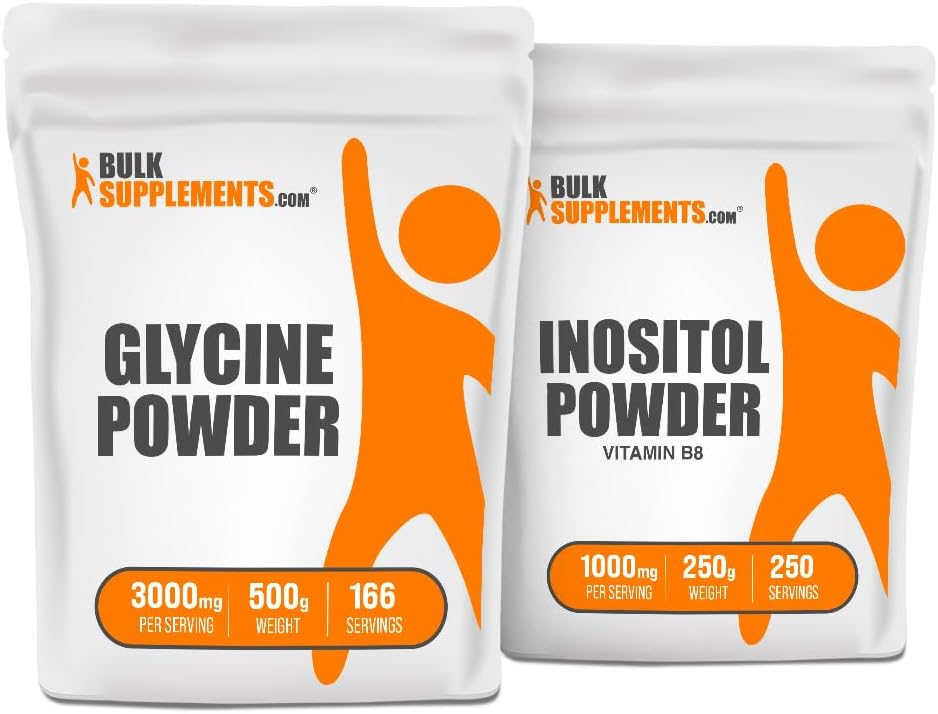 BulkSupplements Glycine and Inositol Bundle - 750g Total