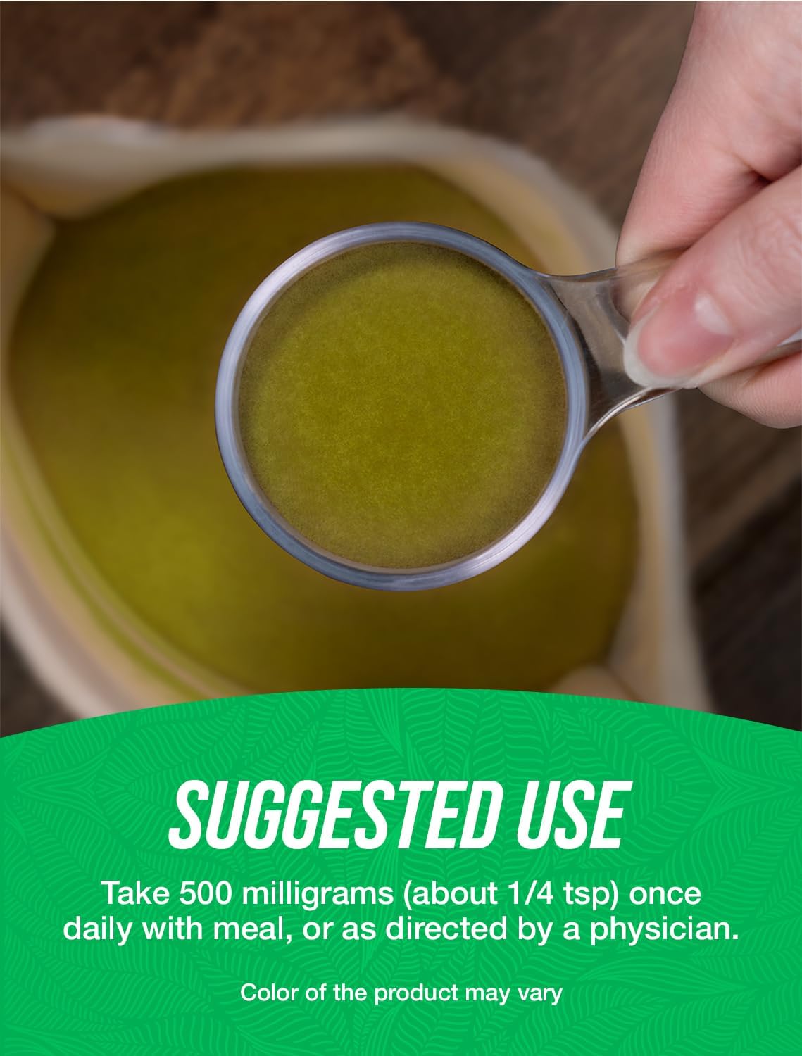 BulkSupplements.com Bacopa Monnieri Extract Powder - 500mg per Serving, 500g (1.1 lbs) - Vegan & Gluten Free Bacopa Supplement