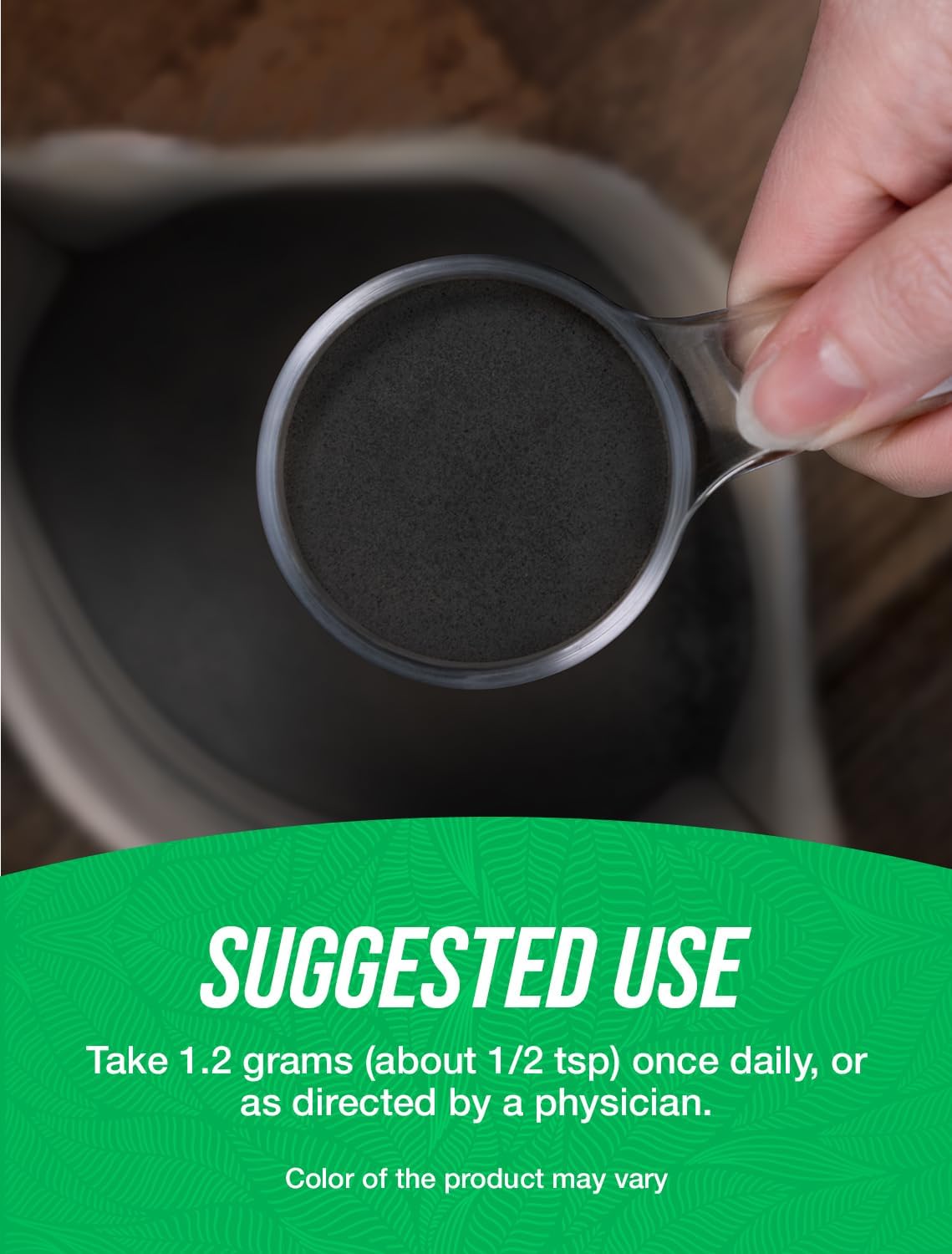 BulkSupplements.com Coconut Charcoal Powder for Teeth Whitening - Vegan & Gluten Free - 1200mg per Serving - 250g (8.8 oz)