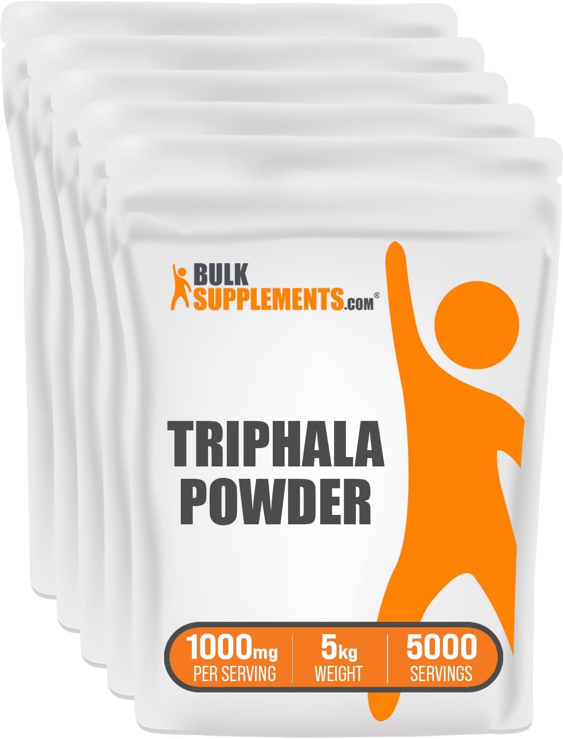 BulkSupplements.com Triphala Powder - 1000mg Herbal Supplement with Amalaki, Bibhitaki, and Harataki - 5kg (11 lbs) Bulk Size