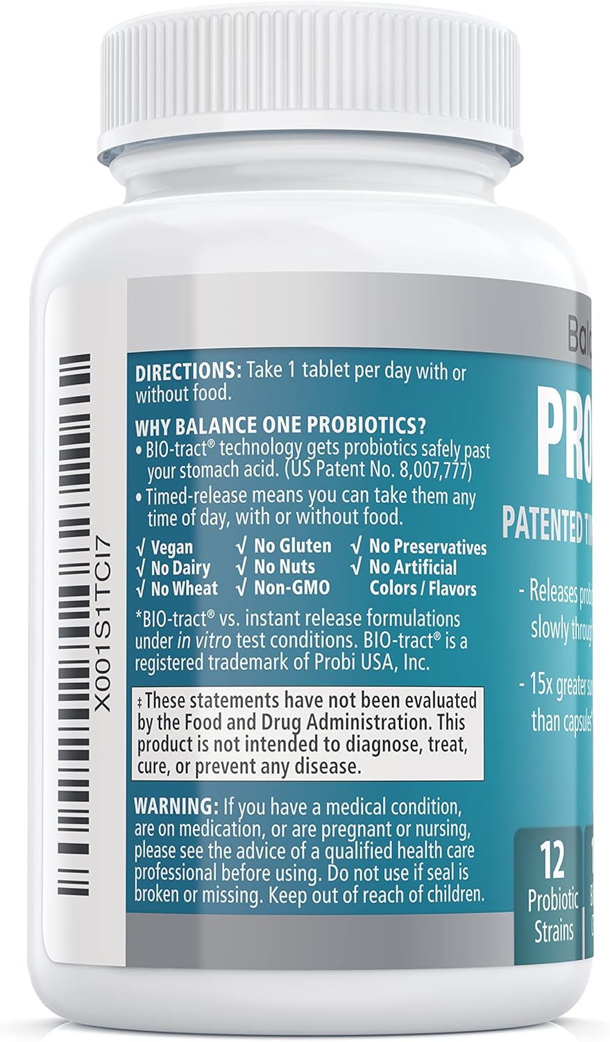 Bundle: Balance ONE Probiotic & CandAssist - 15 Billion Time-Release Probiotic with Caprylic Acid & Berberine for Natural Cleanse