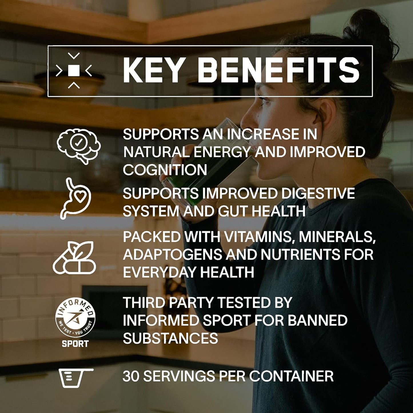 Bundle: BARE PERFORMANCE NUTRITION BPN Creatine Monohydrate & Strong Greens - Boost Performance and Health