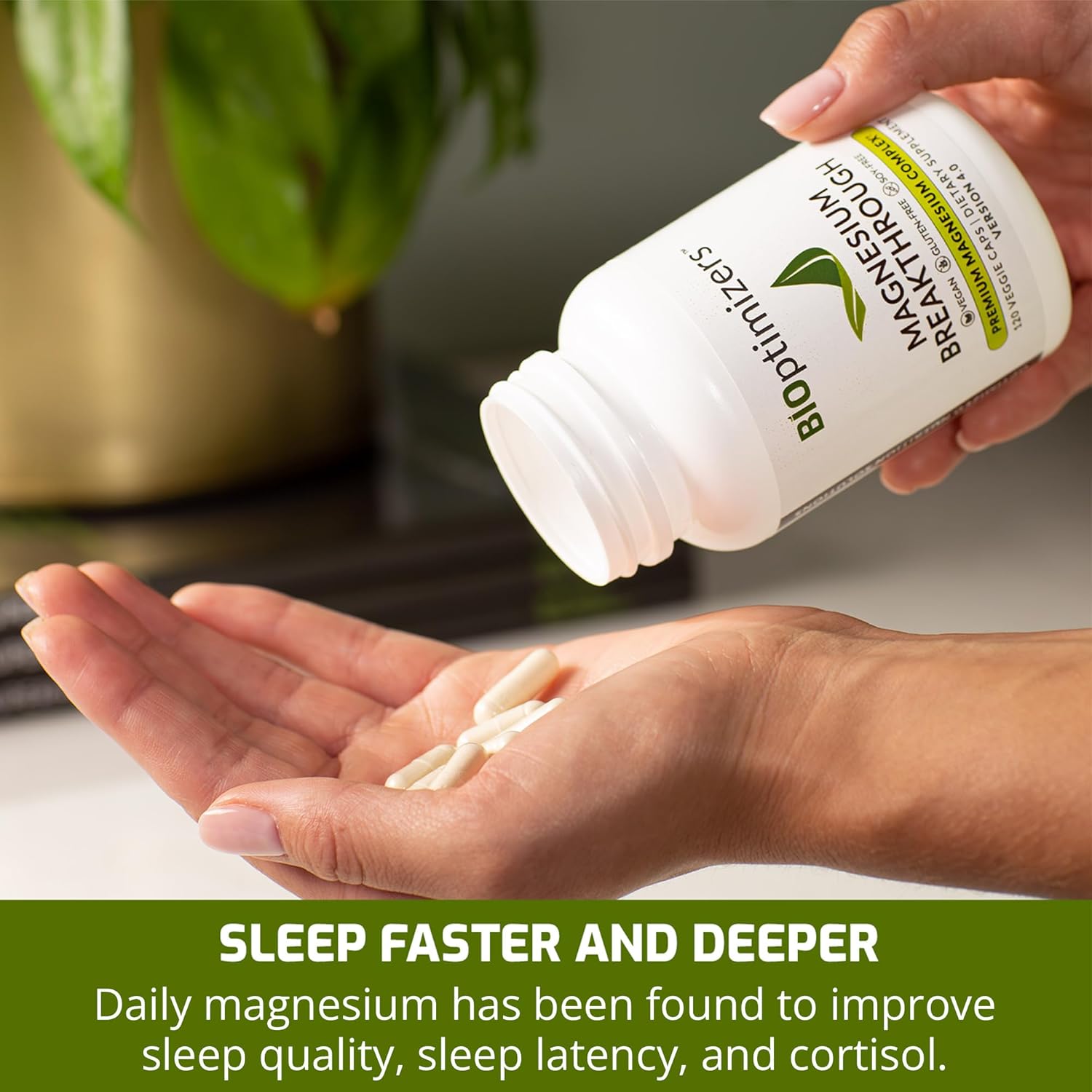 Bundle: BiOptimizers Magnesium Breakthrough 4.0 (60 Capsules) & Cycle Care (90 Capsules) - Natural Support for Sleep, Brain, and Menstrual Relief