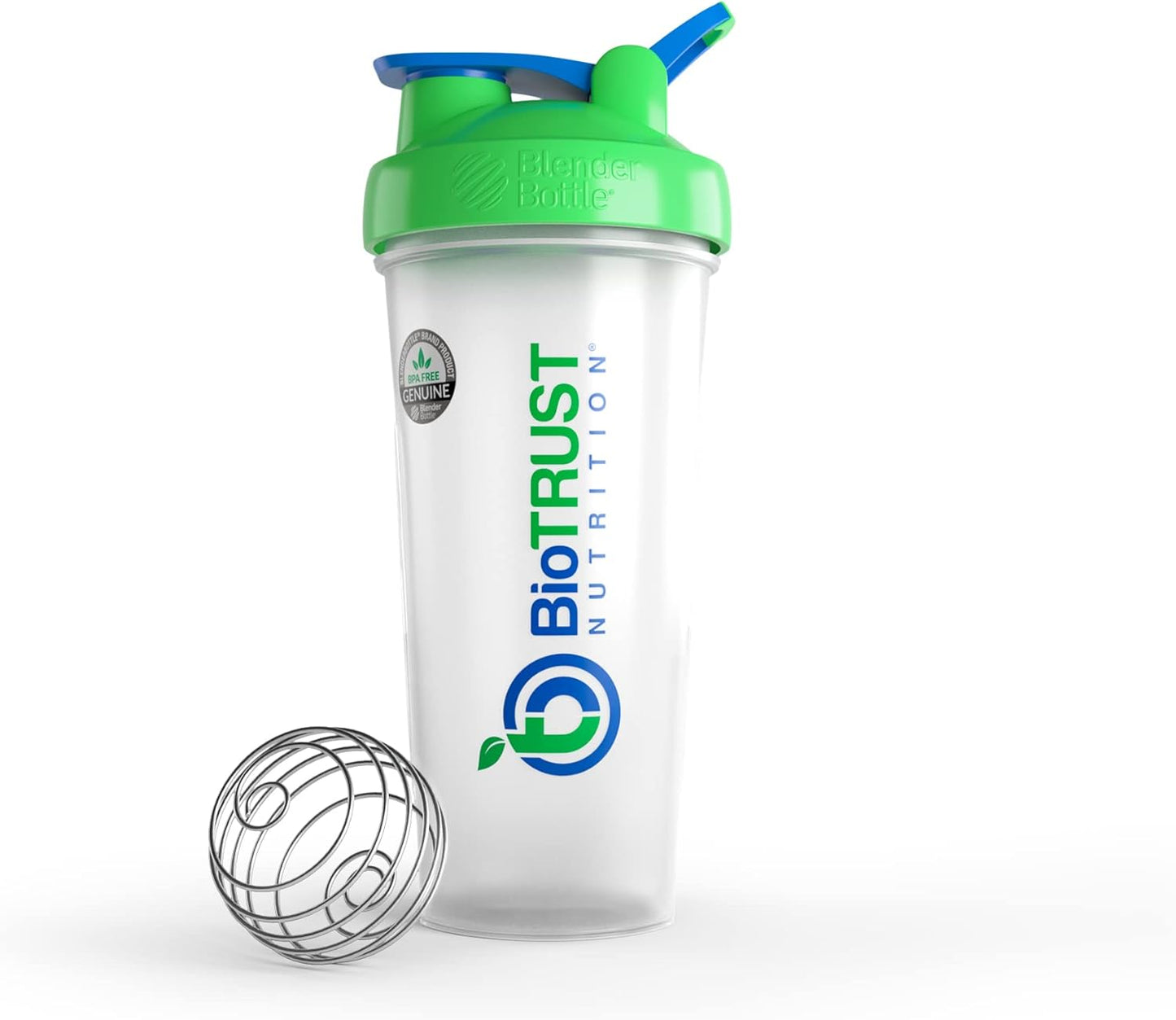 Bundle: BioTrust Ageless Multi Collagen Protein Powder with Fruit Punch Flavor in BlenderBottle