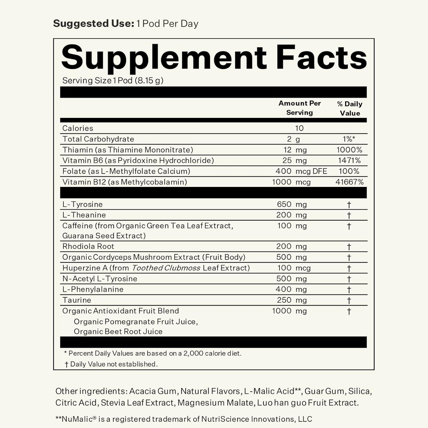 Bundle: Blueshift Energy + Focus 14 Pack with Sky Sidekick Stainless Steel Water Bottle