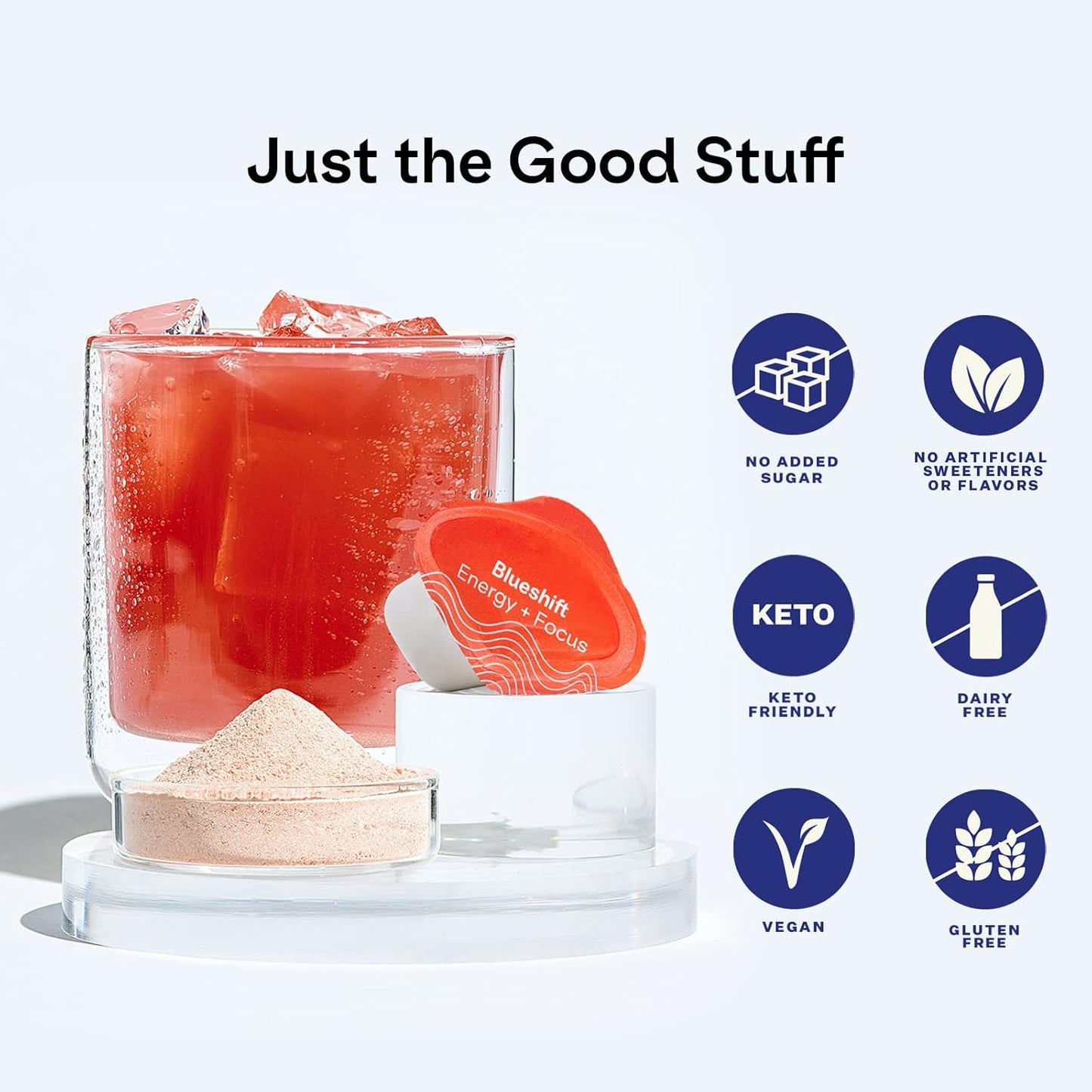 Bundle: Blueshift Energy + Focus 14 Pack with Sky Sidekick Stainless Steel Water Bottle