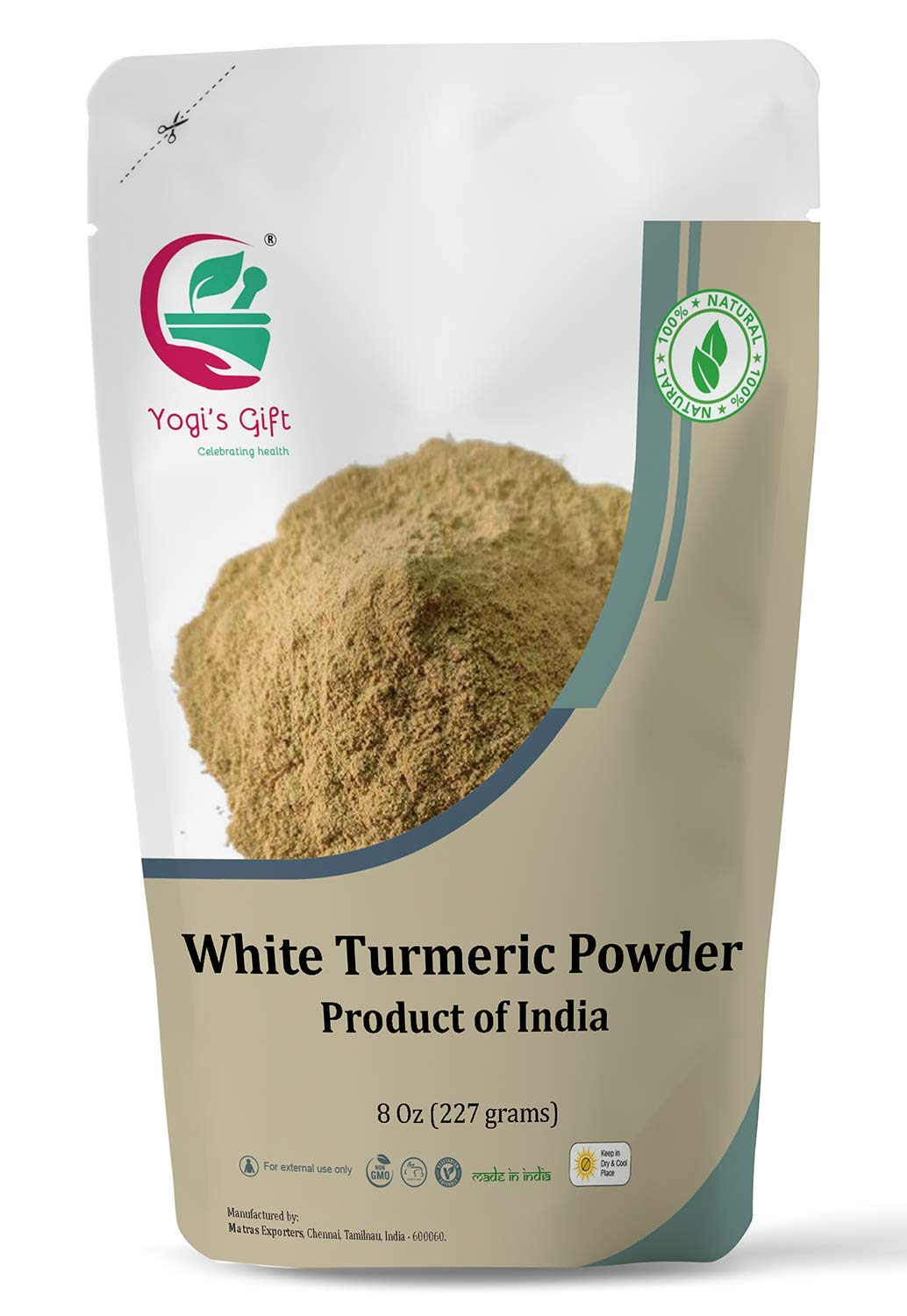 Bundle Deal: 8 oz White Turmeric Powder + Aloe Vera Powder Multi Pack