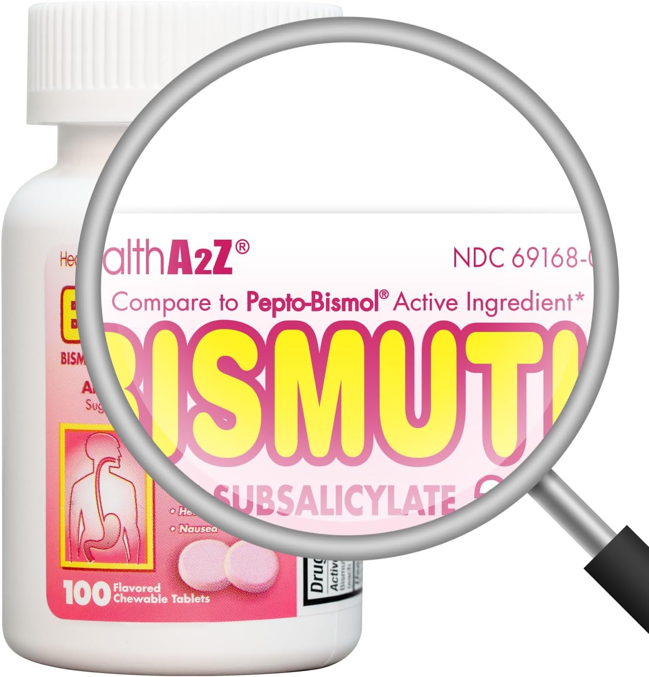 Bundle Deal: Bismuth Subsalicylate Tablets (100ct) & Multi Collagen Capsules (270ct) - HealthA2Z® Mega Savings
