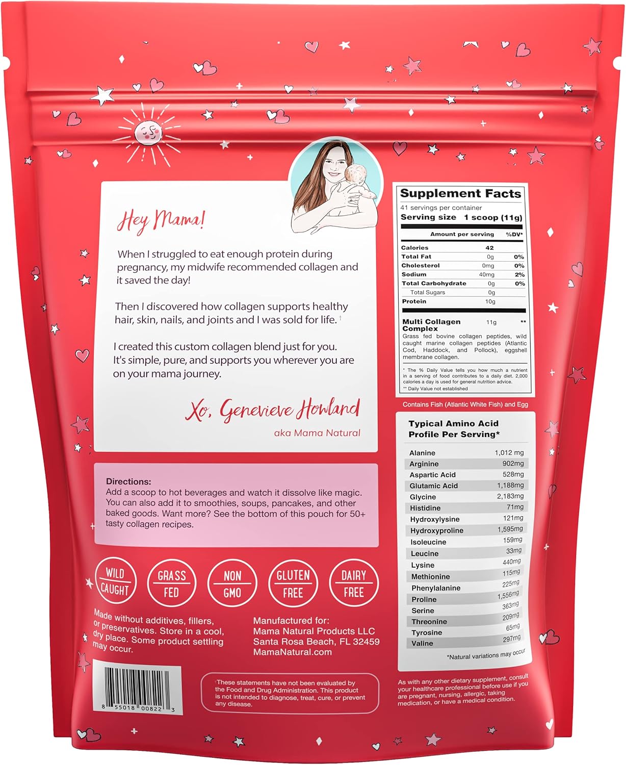 Bundle Deal: Buy 3 Multi Collagen Protein, Get 1 Hair Vitamin Free - Hair Growth & Skin Health Support for Women - Organic Ingredients