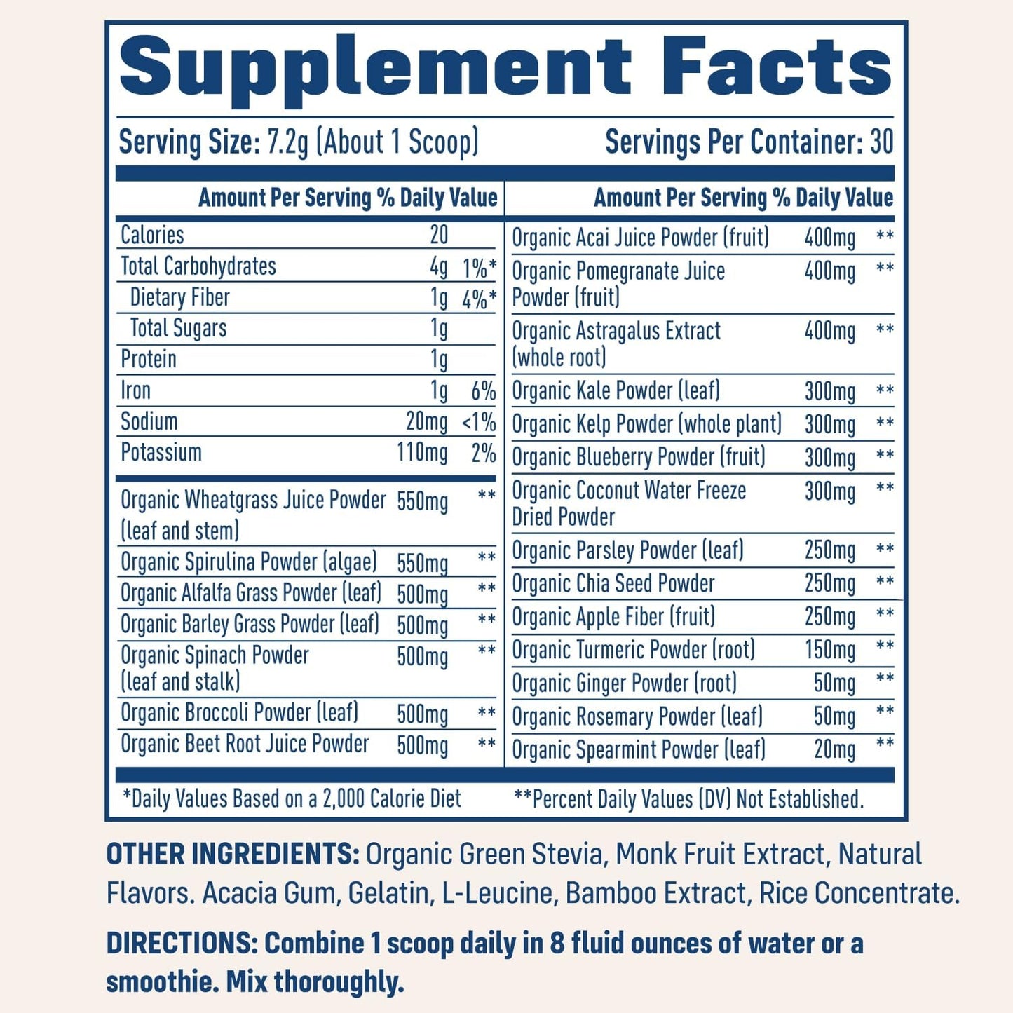 Bundle Deal: Vanilla Bean Collagen & Superfood Organic Native Greens Powder by NativePath