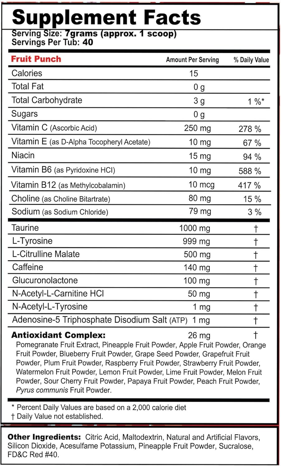 Bundle: GAMMA LABS G Fuel Blue Ice & Fruit Punch Energy Powders - 9.8oz (40 Servings)