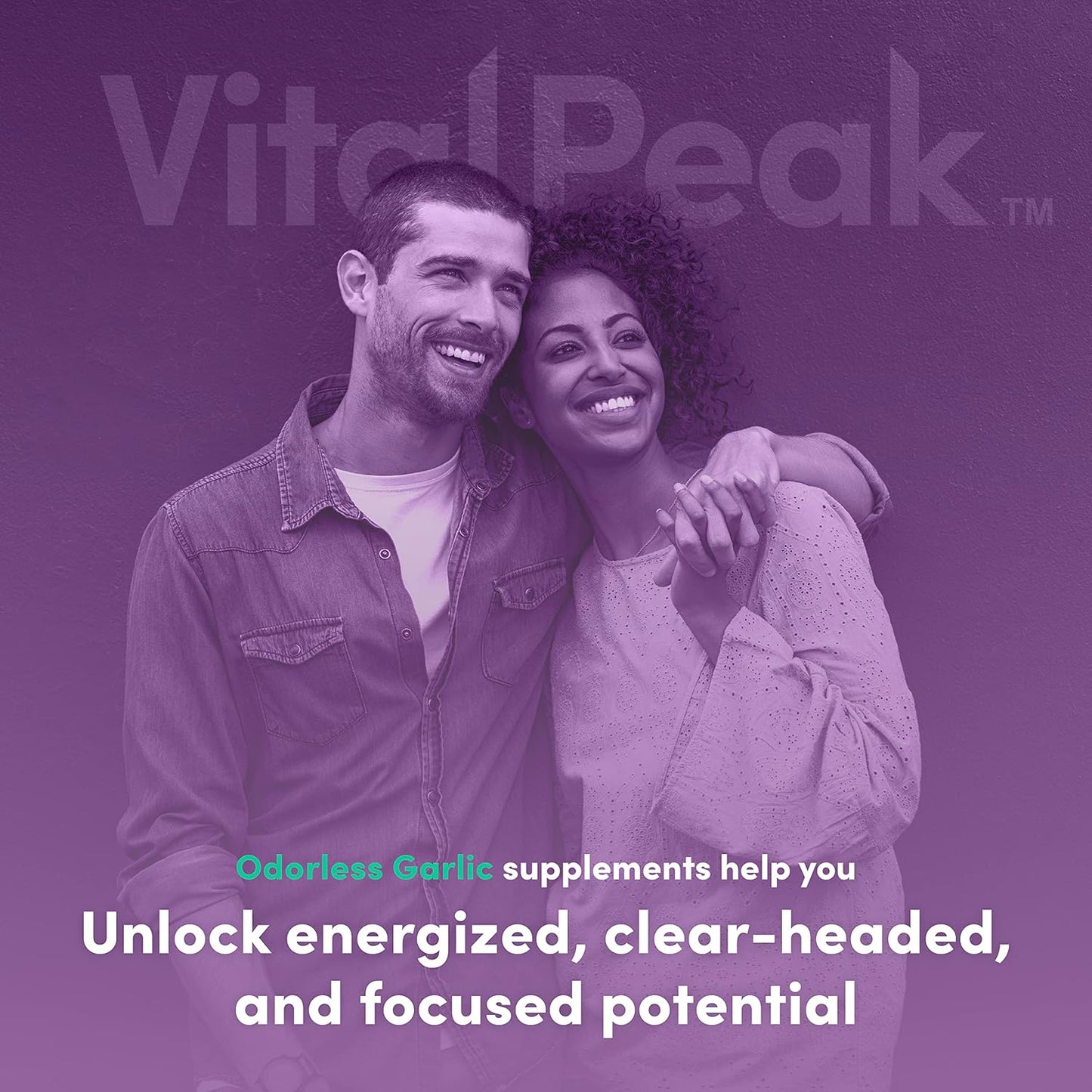 Bundle: Gluco-Powder and Odorless Garlic for Vital Peak Support