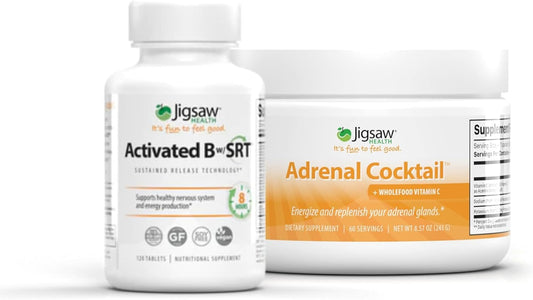 Bundle: Jigsaw Adrenal Cocktail™ + Activated B w/SRT® for Optimal Health & Energy