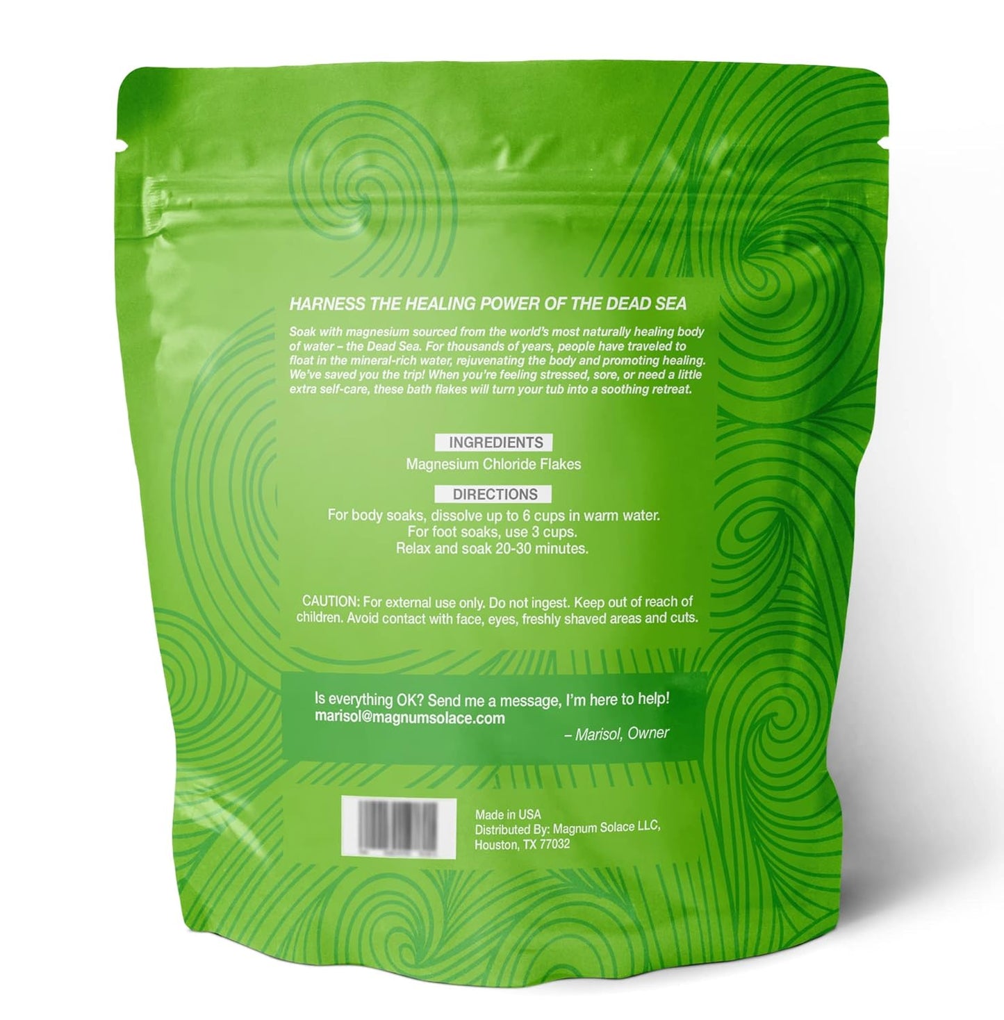 Bundle: Magnum Solace Pure Magnesium Flakes & Cream - Natural Relief Solution