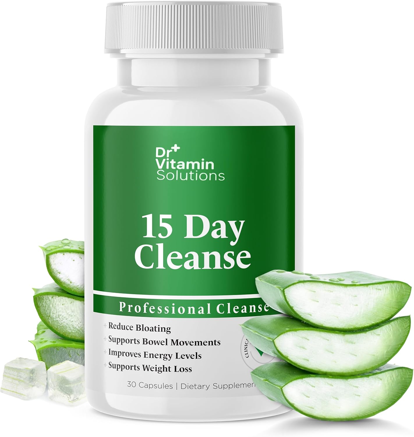 Bundle: Nighttime Healthy Weight Support & 15-Day Cleanse for Slimming Formula & Bloating, 60 Capsules